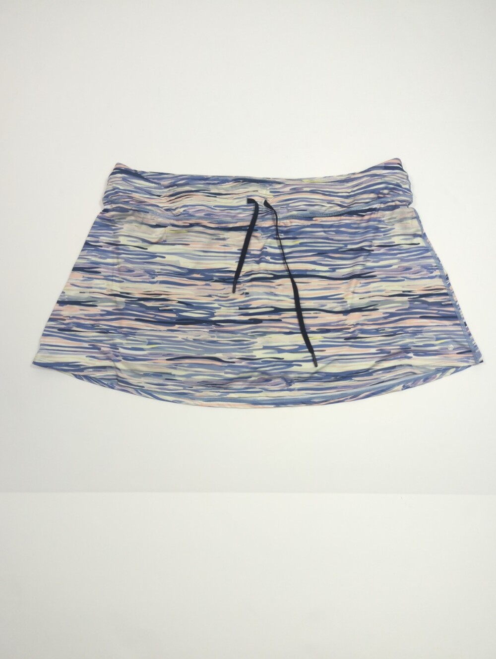 SkirtSports Blue, Purple and Light Pink Wave Athletic Skort